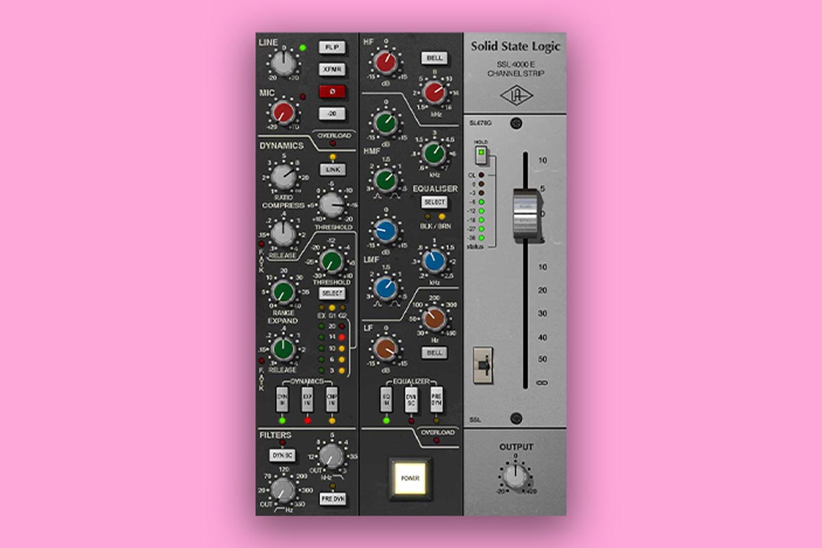 UAD SSL 4000 E Channel Strip